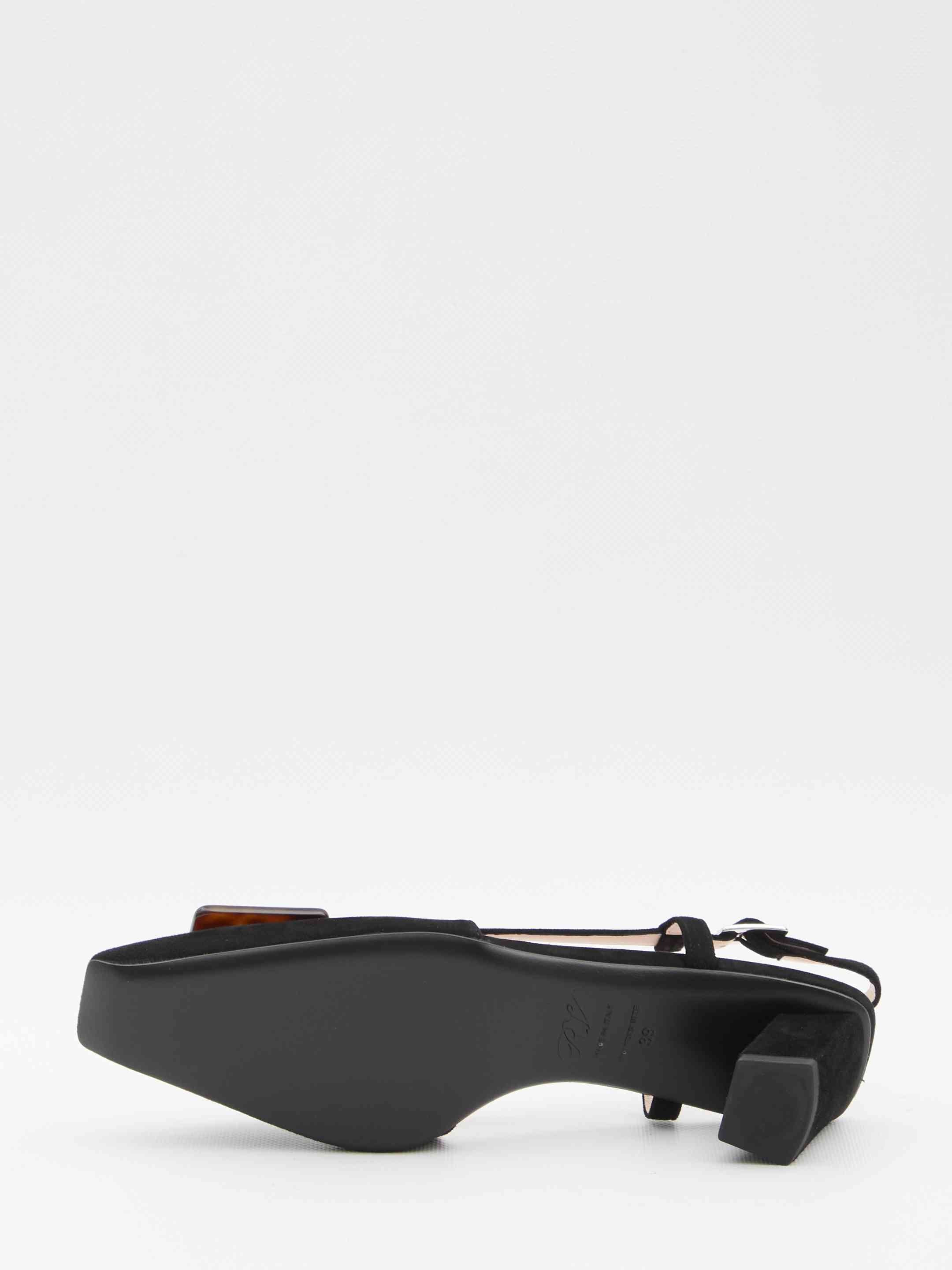 Roger Vivier Women Belle Vivier Slingback Pumps - 4