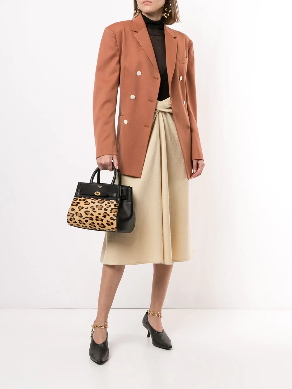 Bayswater leopard-print tote - 2