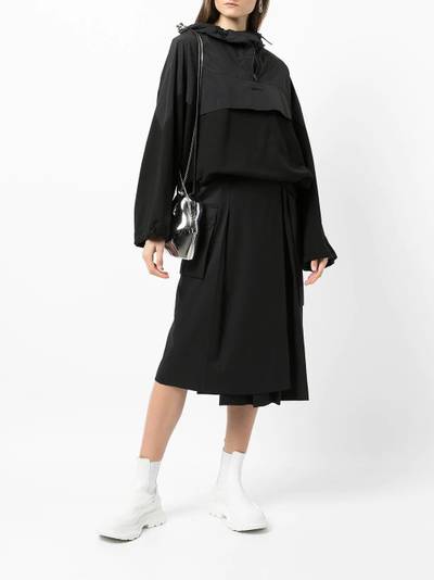 JUUN.J buckled-waist midi skirt outlook