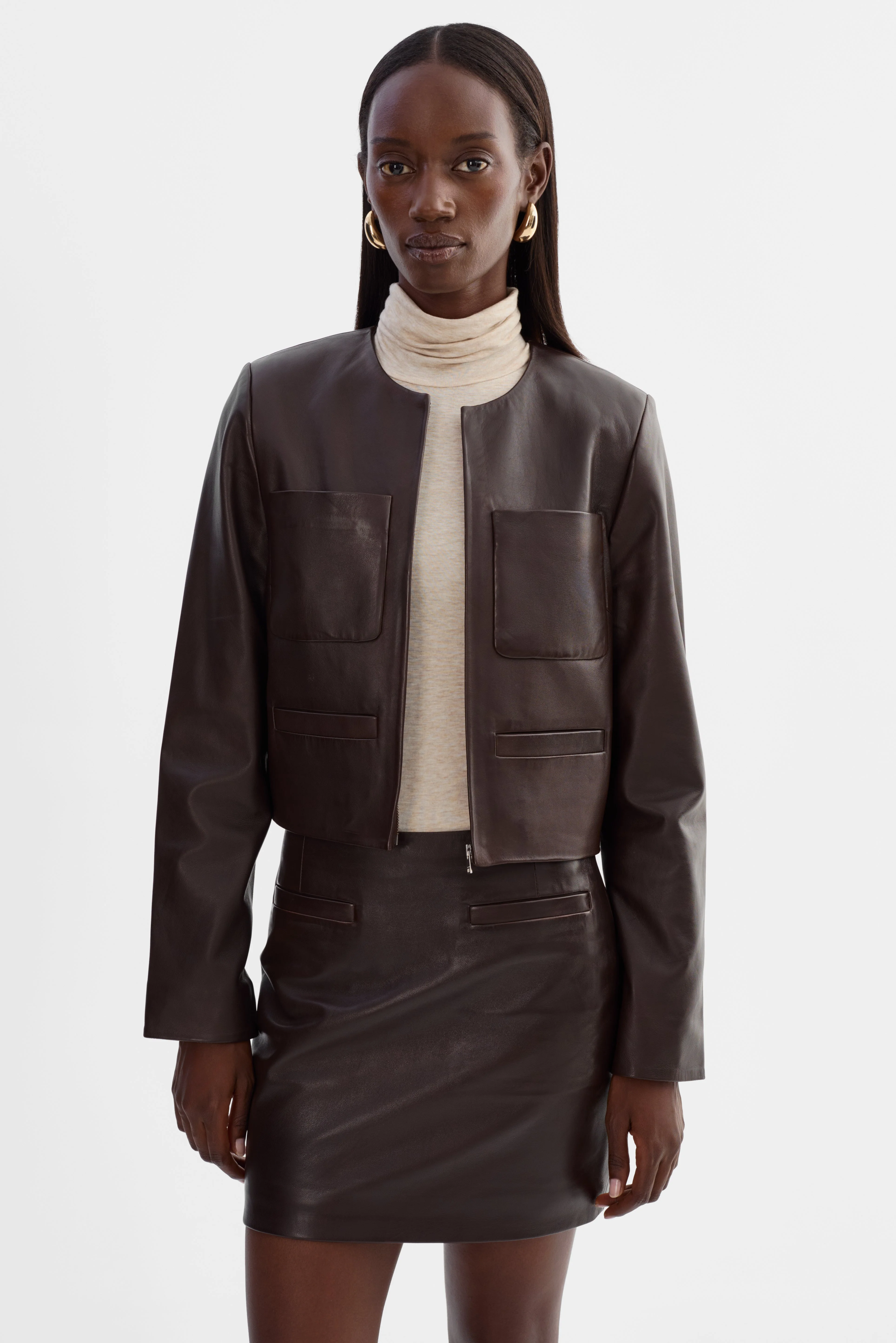 LINETTE | Leather Jacket - 1