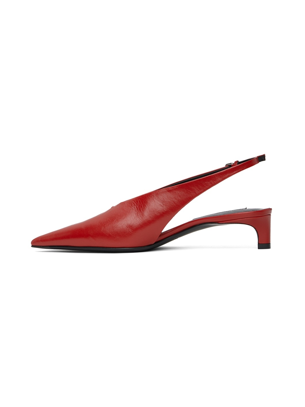 Red Slingback Heels - 3