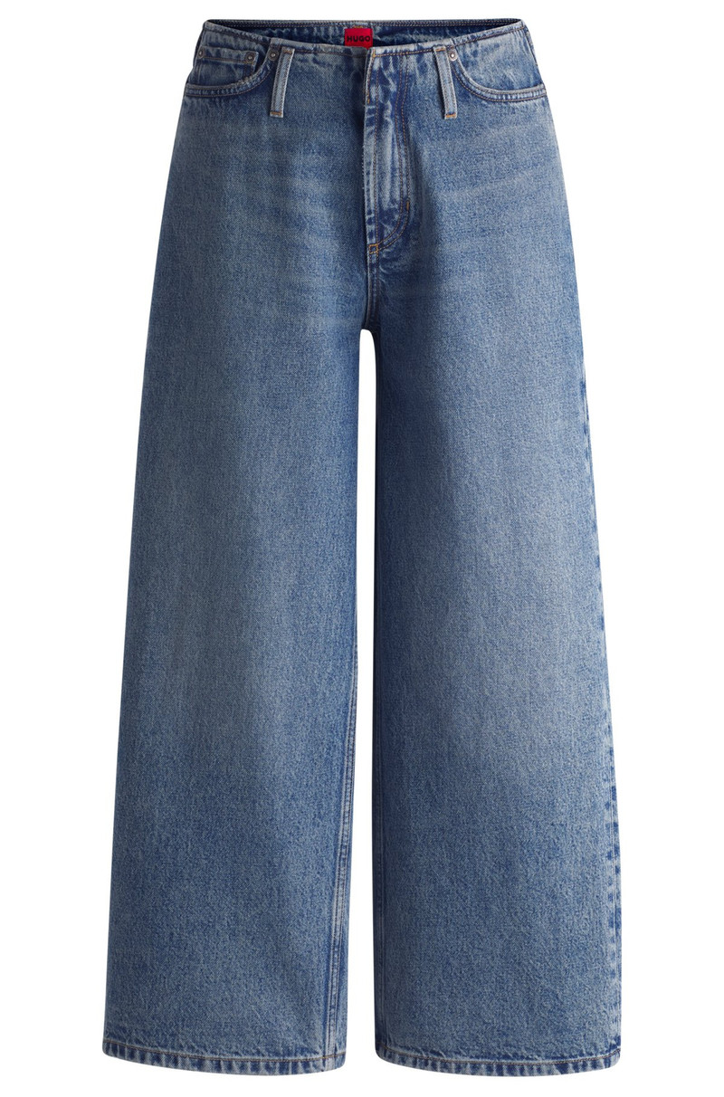 RELAXED-FIT JEANS WITH CROPPED LENGTH 1