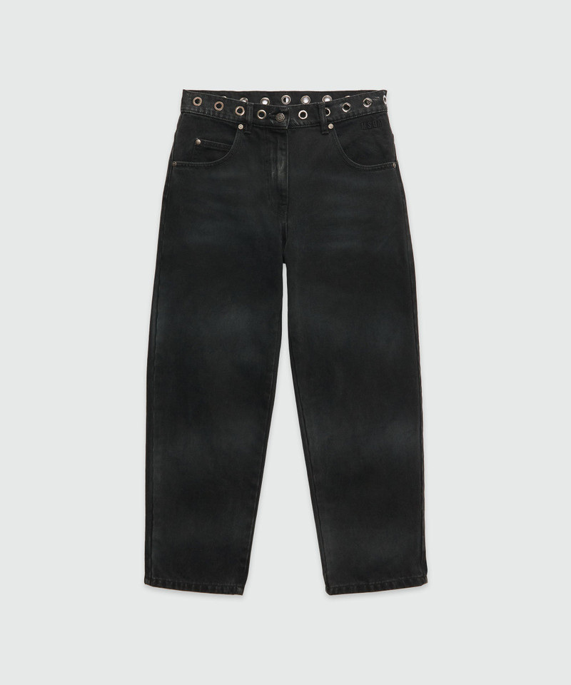 Denim pants with studs 1