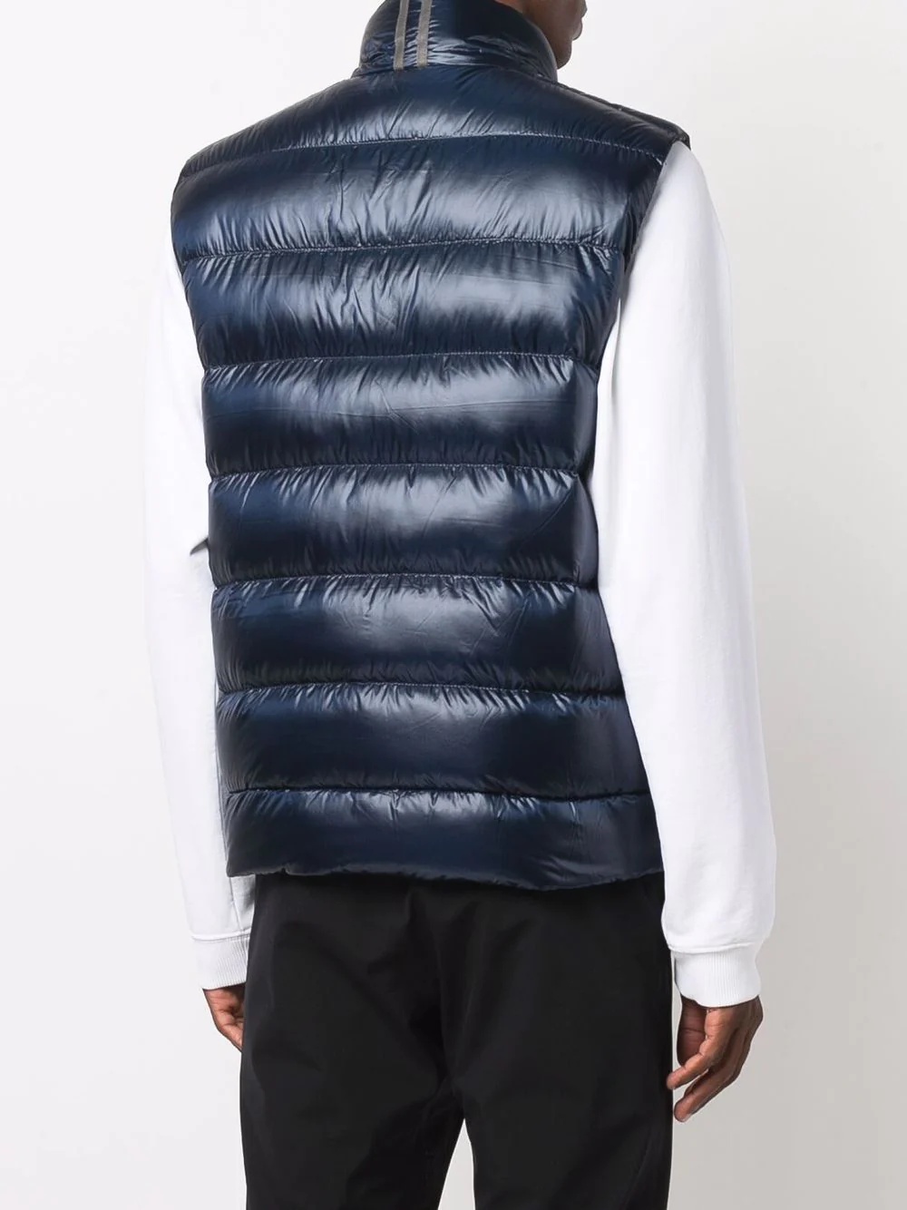 padded feather down gilet - 4