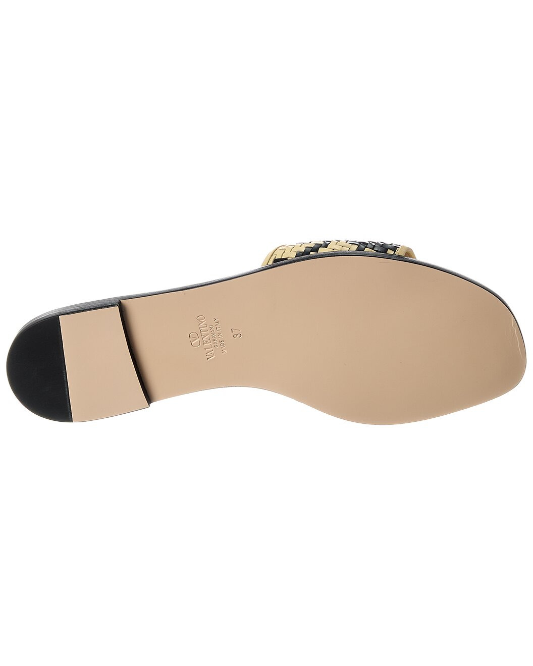 Valentino VLogo Signature Leather Sandal - 4