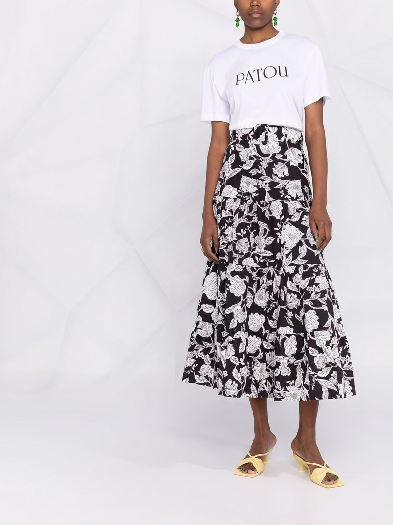 PATOU logo print T-shirt outlook