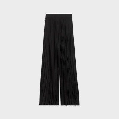 CELINE CULOTTES IN PLEATED SAND CRÊPE outlook