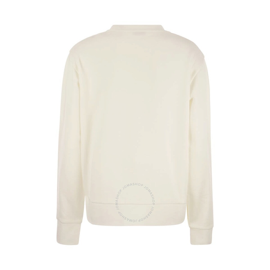 Moncler Moncler Crystal Logo Cotton Sweatshirt | jomashop