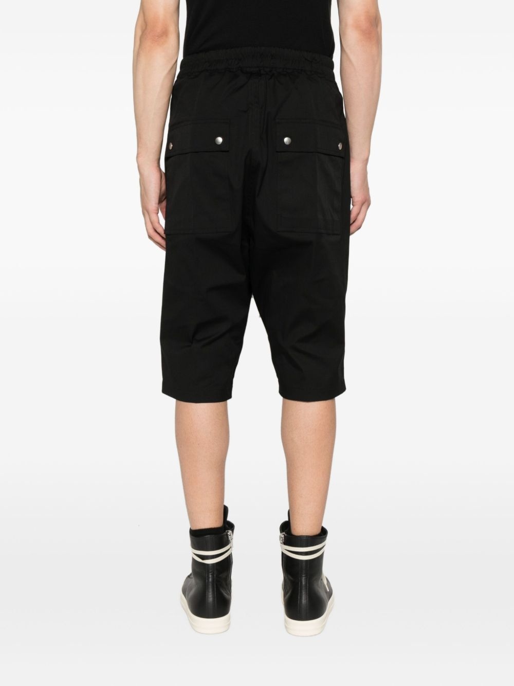 drawstring pockets shorts - 4