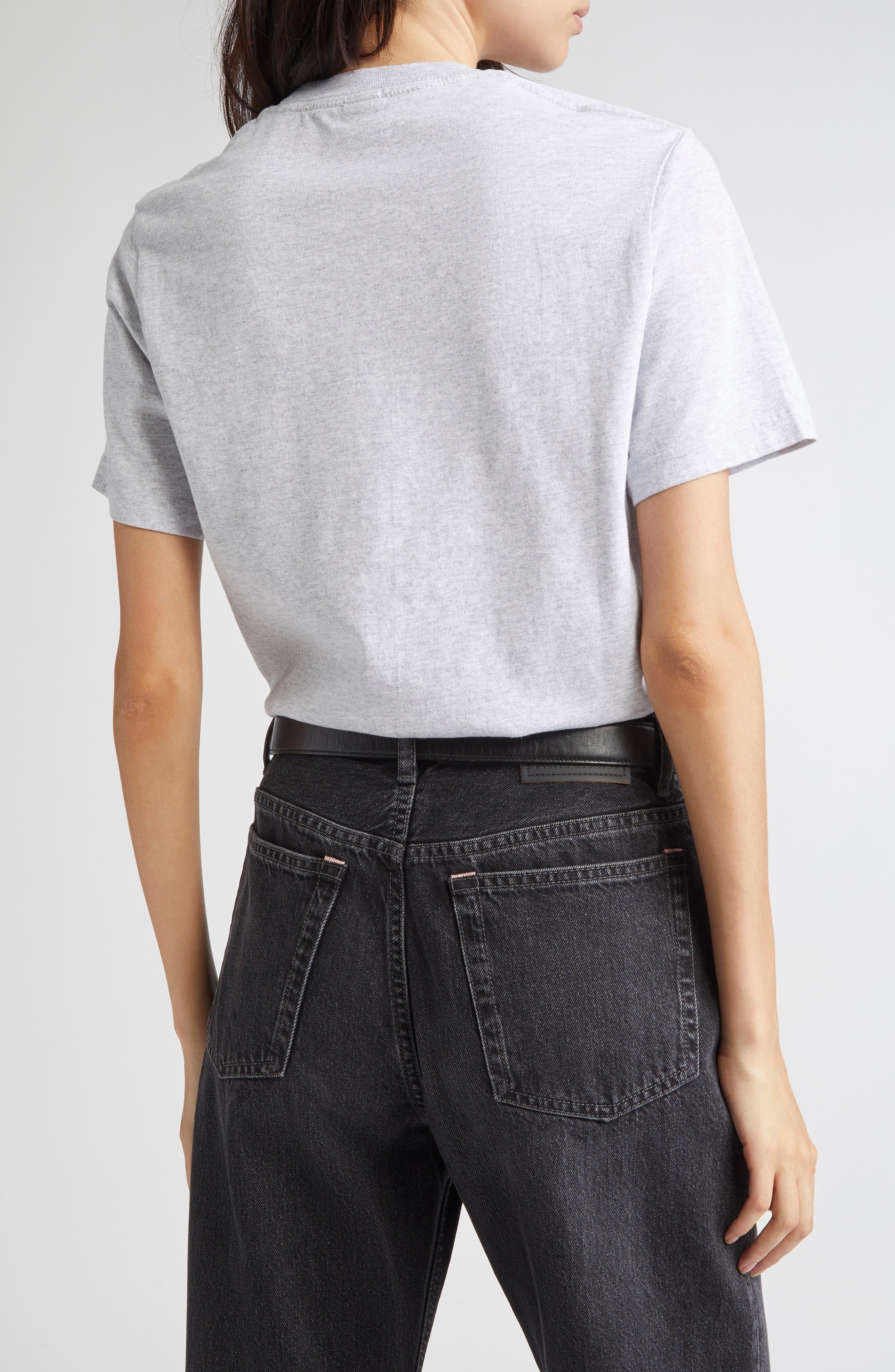Sporty & Rich Varsity Crest Graphic T-Shirt in Light/Pastel Grey at Nordstrom - 2