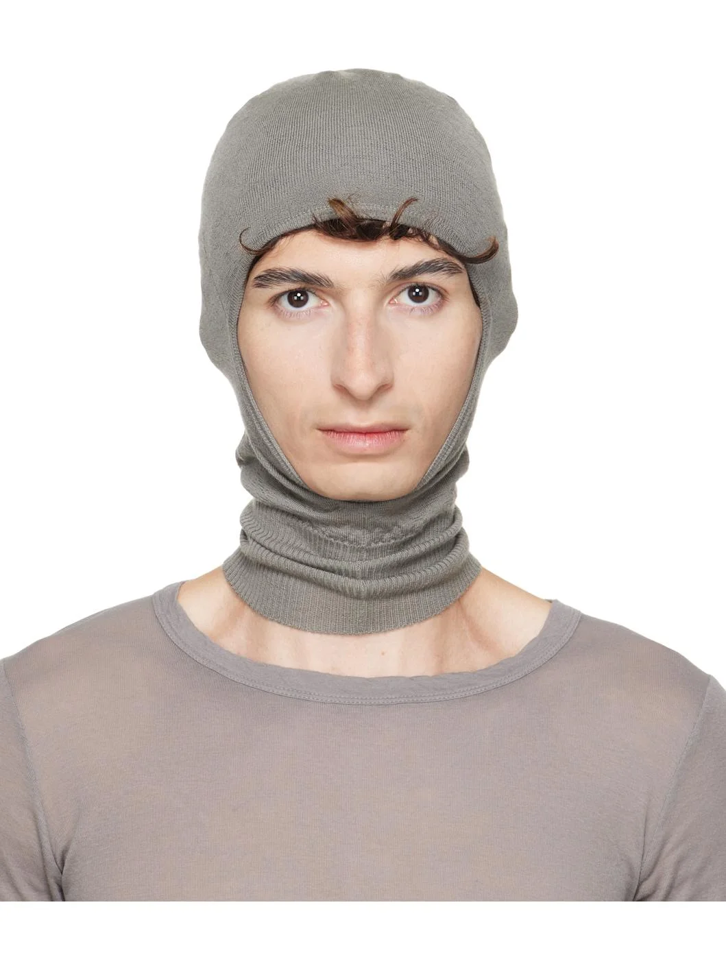 Taupe Tower Skull Balaclava - 1