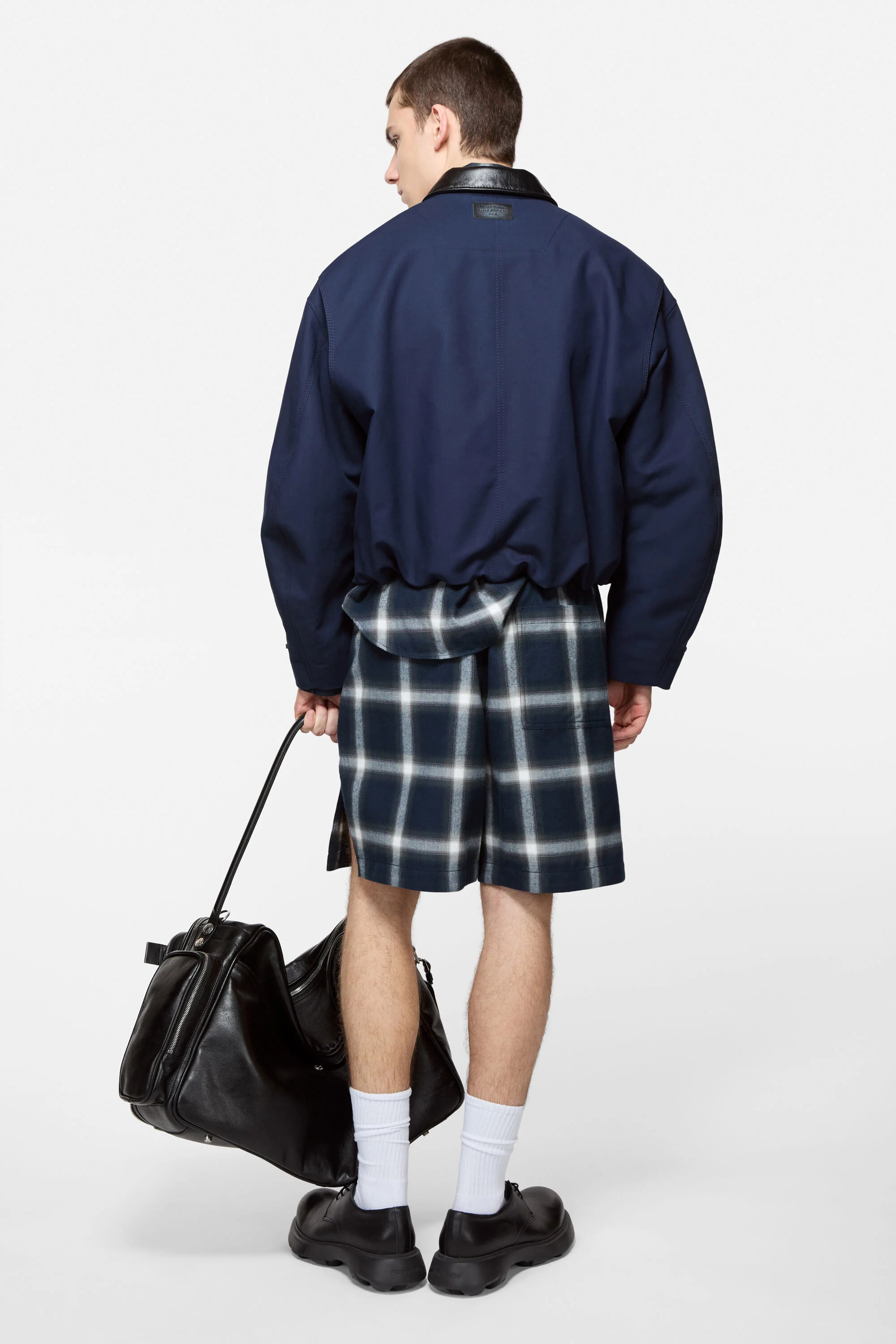 Twill jacket - Navy - 3