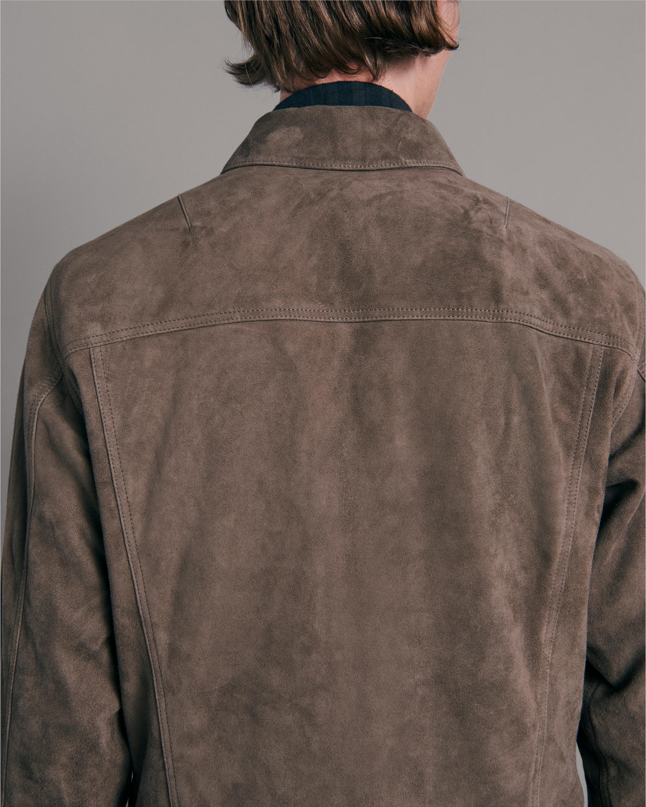 Owen Suede Trucker
Relaxed Fit Jacket - 6