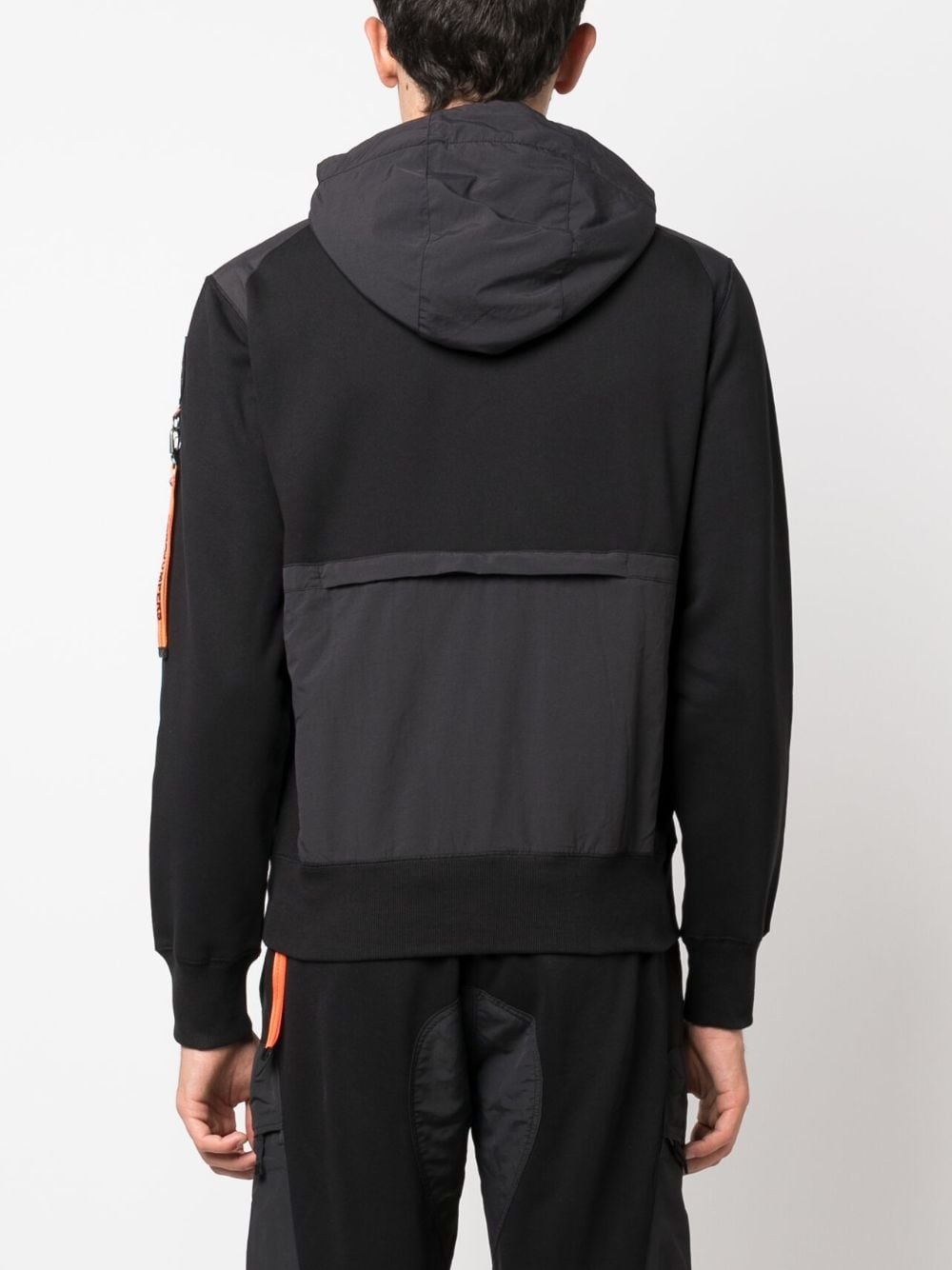Electra logo-print fleece hoodie - 4