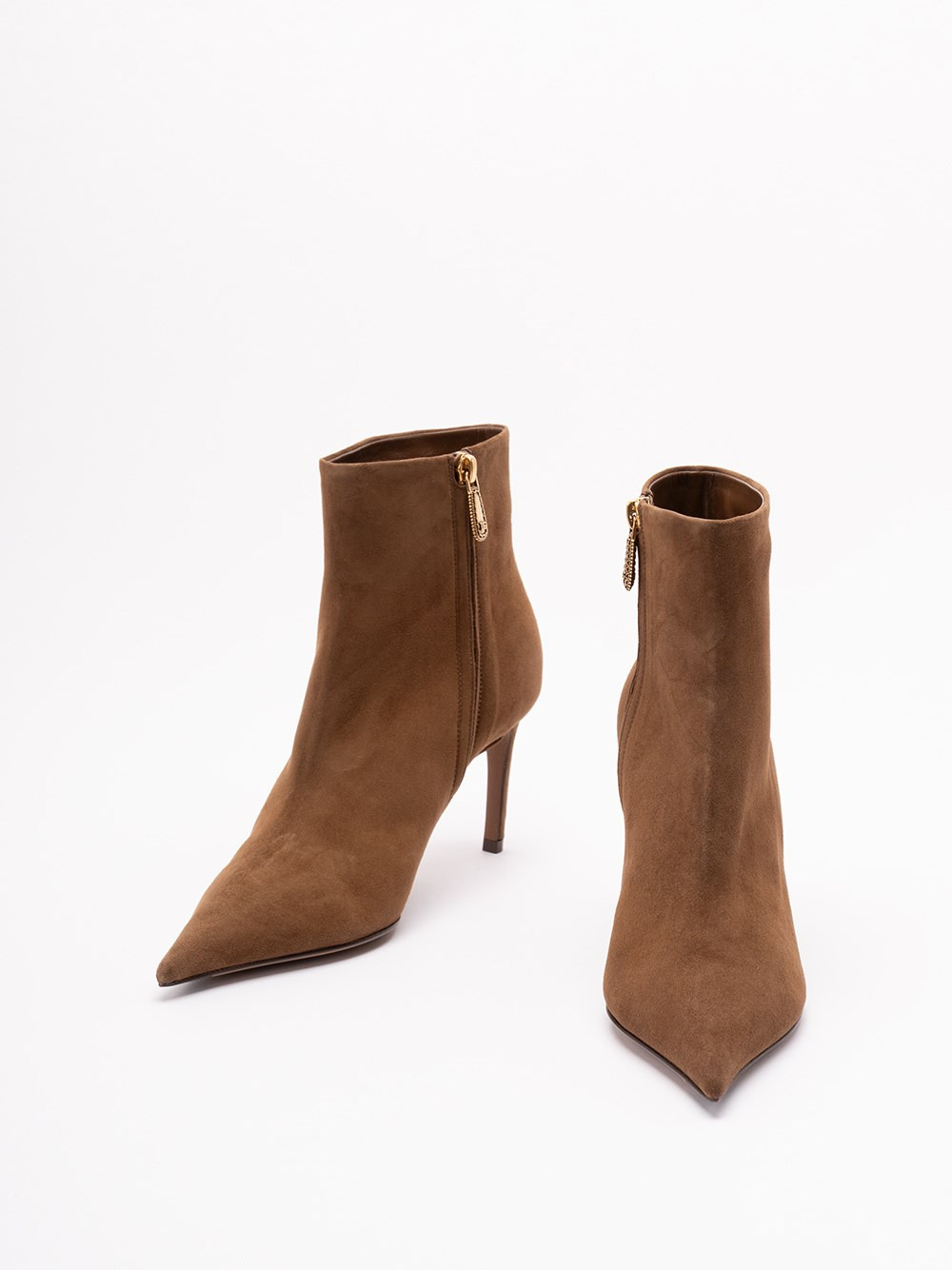 Suede Ankle Boots - 2