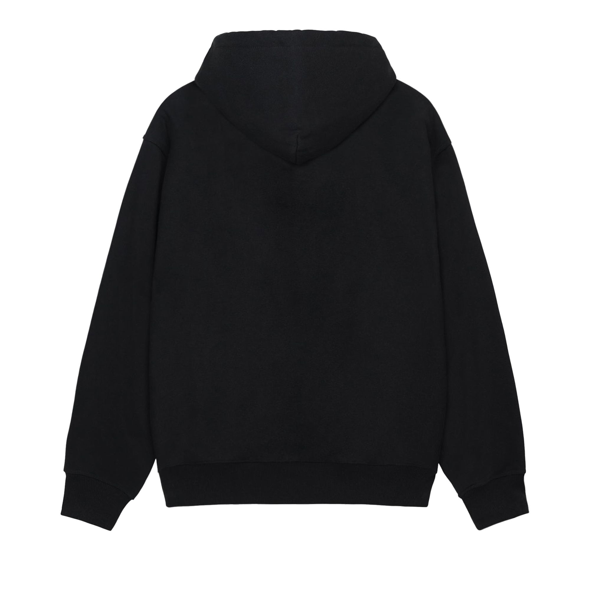 トップス STUSSY SMOOTH STOCK ZIP HOOD Stüssy: Men's Superior Quality Zip Hoodie (Black) | DSMNY E-SHOP