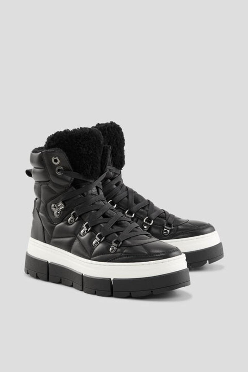 Vaduz High-top sneakers with spikes in Black 3