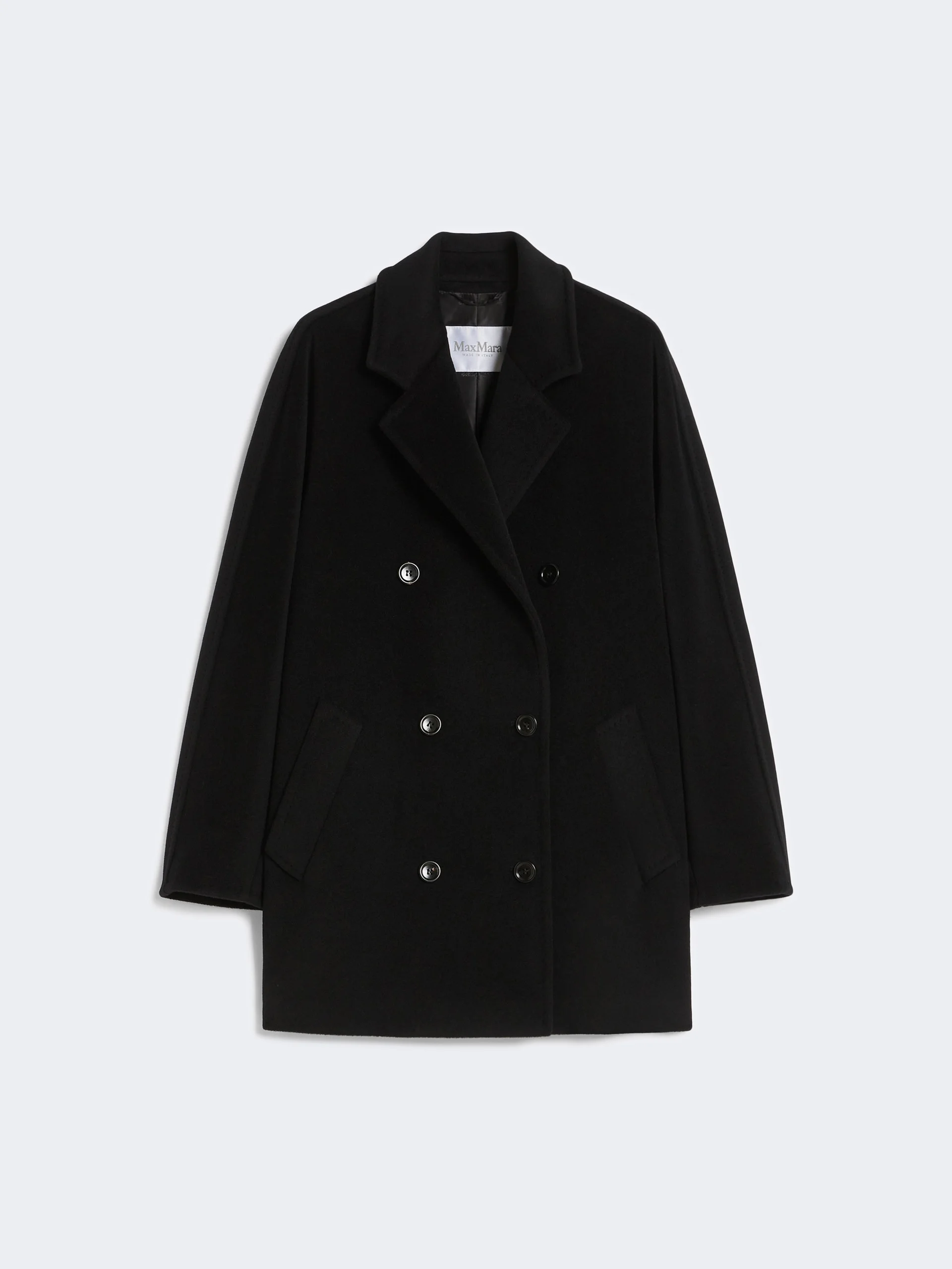 REBUS Short 101801 Icon Coat - BLACK - 1