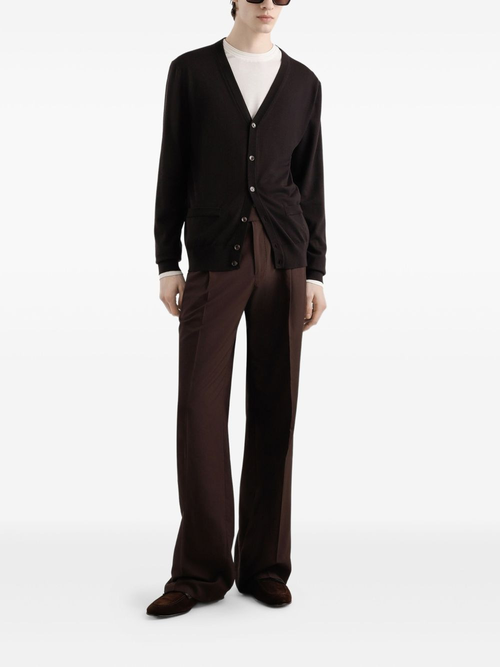 button-up cardigan - 2