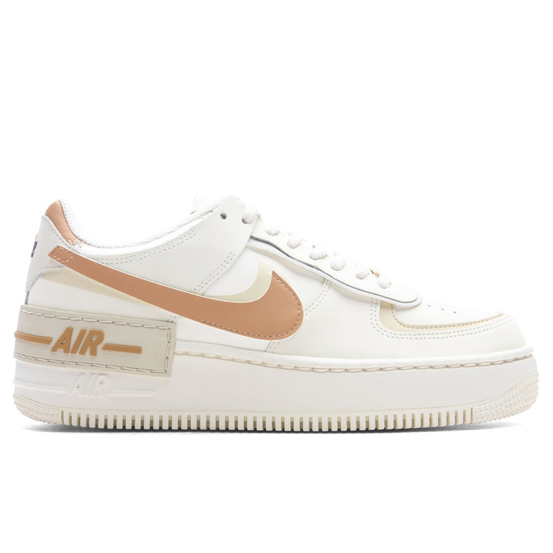 WOMEN'S AIR FORCE 1 SHADOW - SAIL/HEMP/FOSSIL - 1