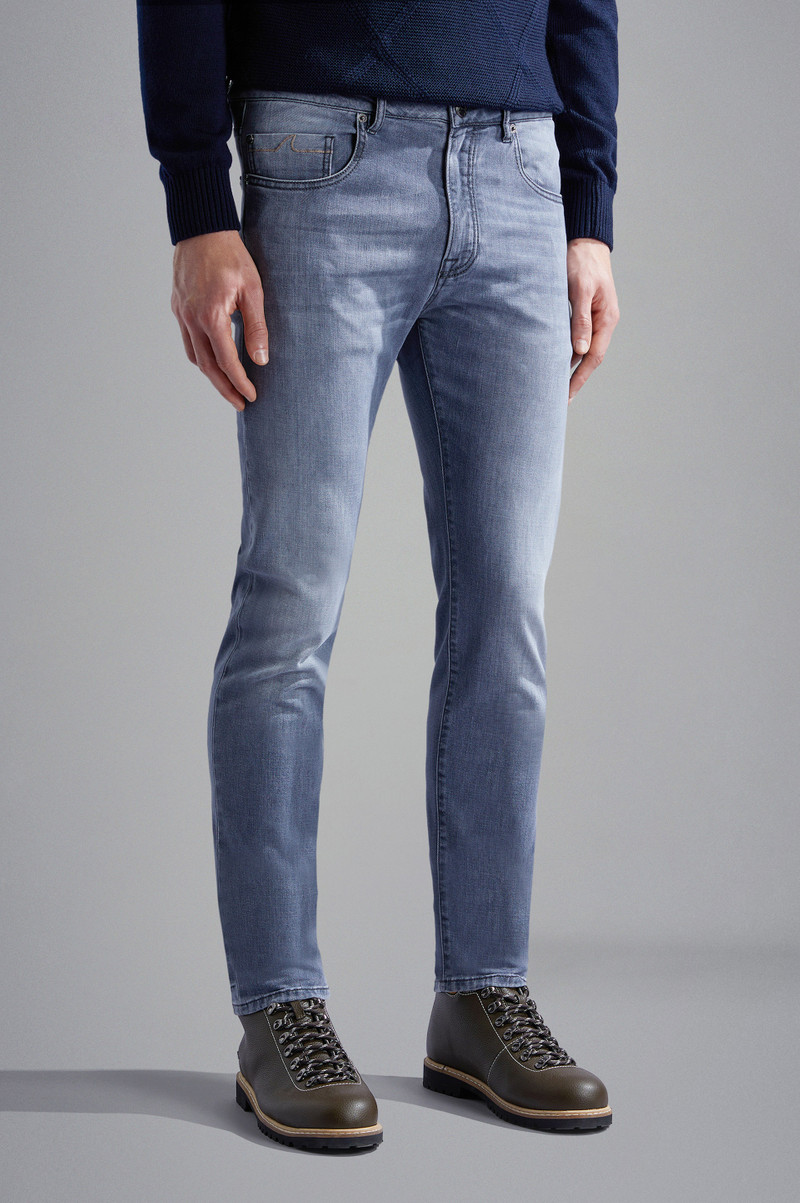 SOFT STRETCH DENIM JEANS 6