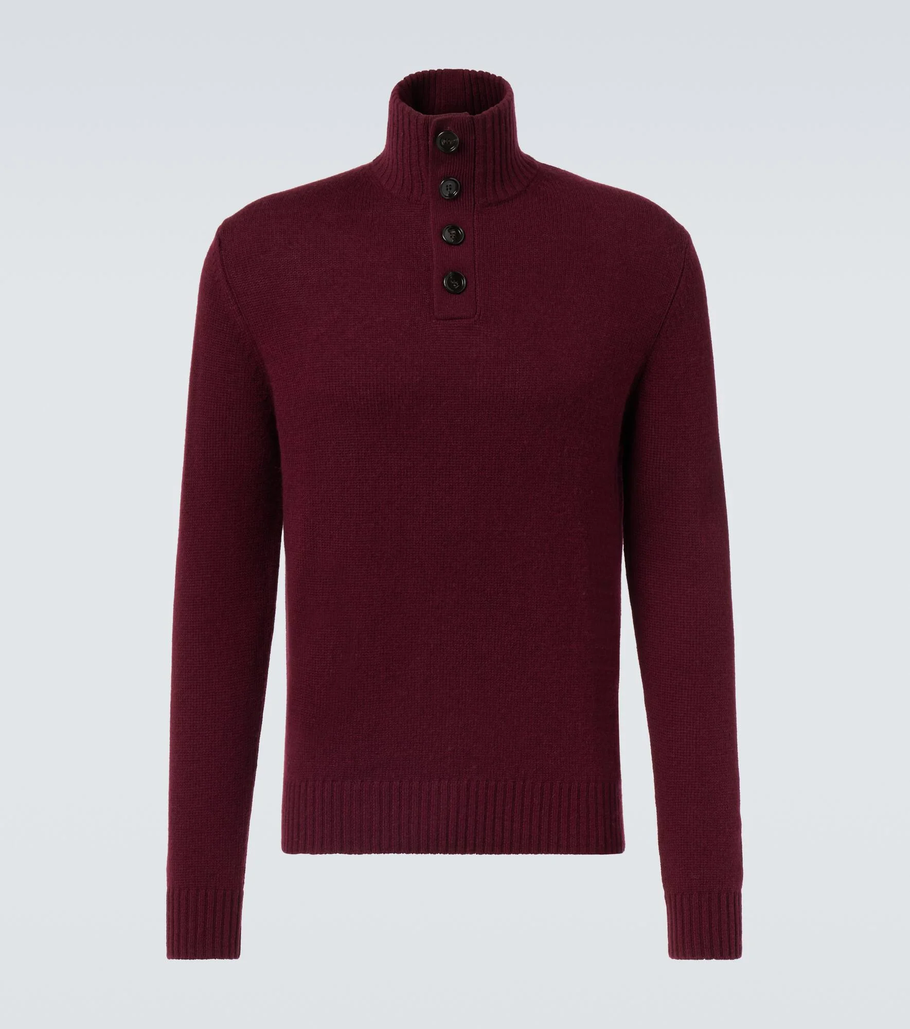 Wool and cashmere turtleneck sweater - 1