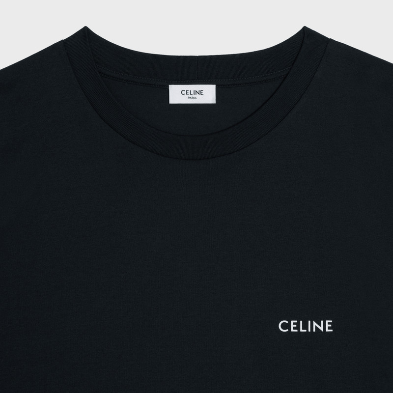 loose Celine T-shirt in jersey cotton 3