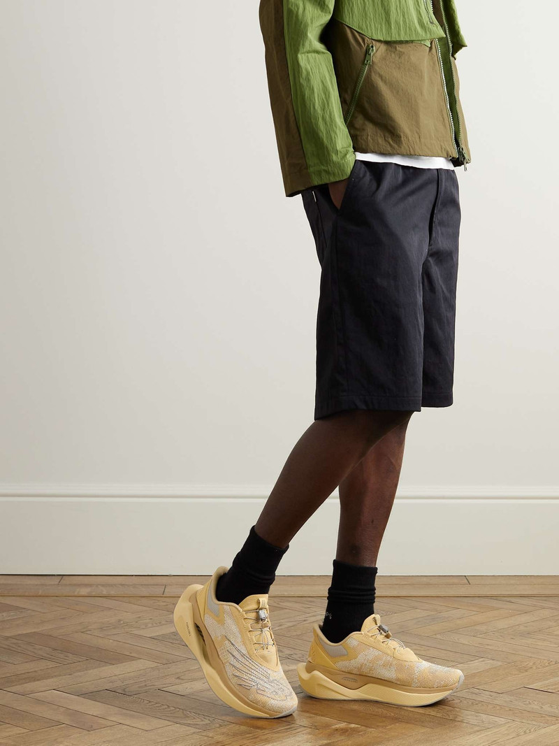 New Balance + Stone Island + Tokyo Design Studio Fuel Cell C_1 Stretch-Knit Sneakers outlook