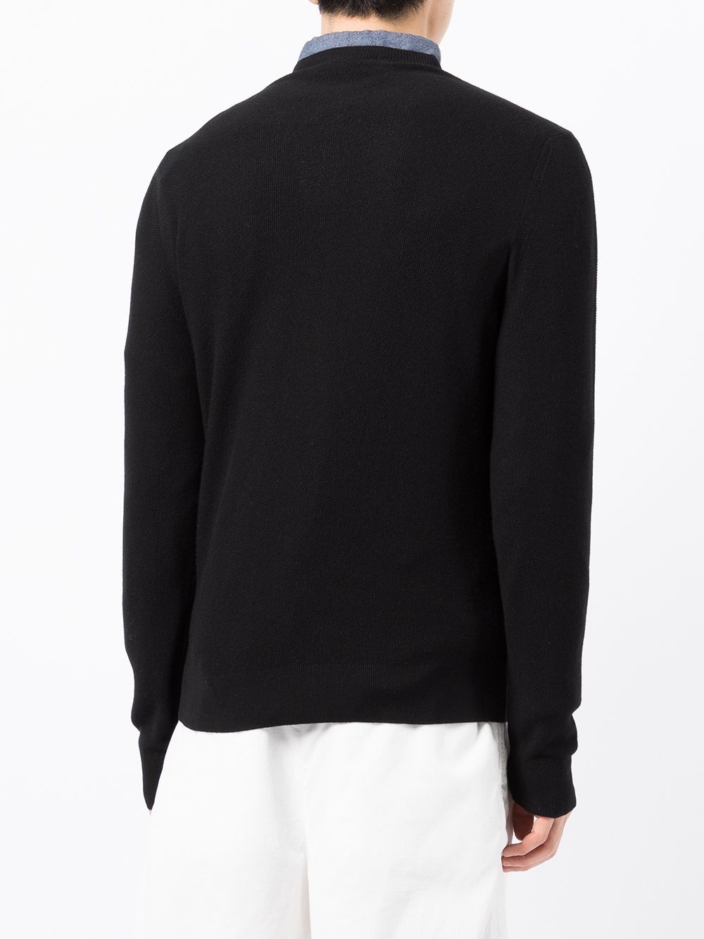 long-sleeved crew-neck jumper - 4