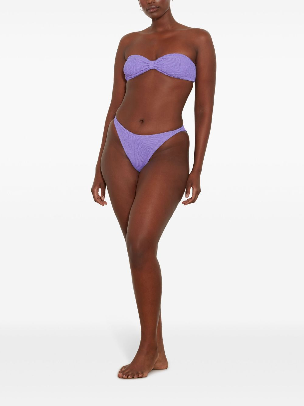 Jean knit bandeau bikini - 2