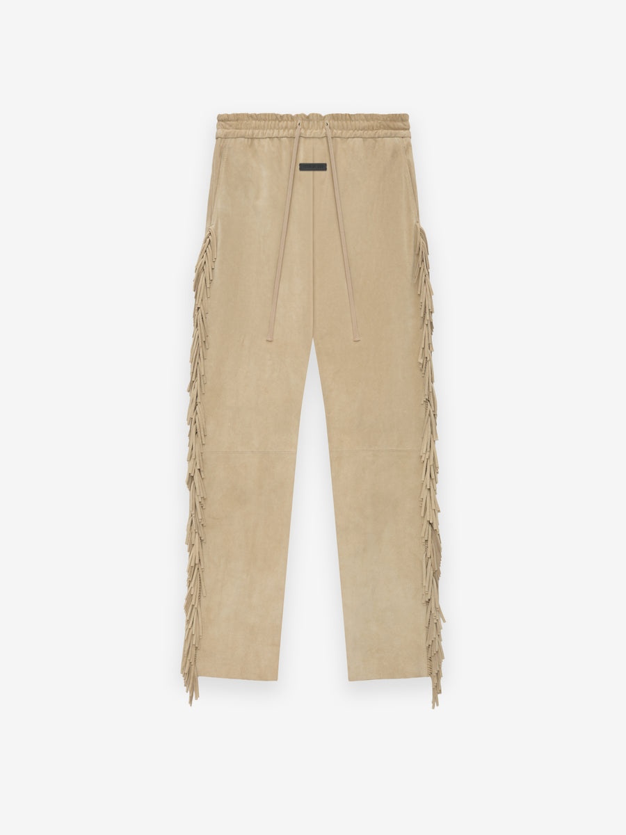 Suede Side Fringe Forum Pant - 1