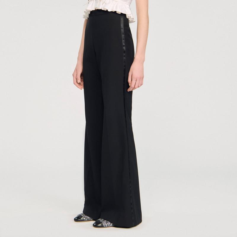 SATIN STRIPE SUIT TROUSERS 5