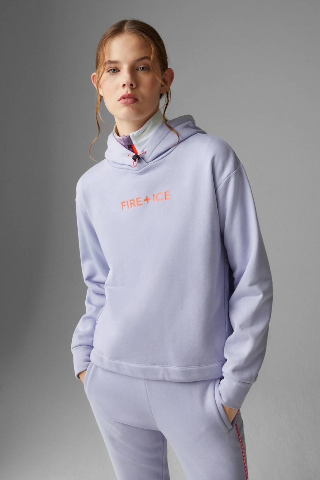 DORTHY SWEATSHIRT HOODIE IN LILAC - 2