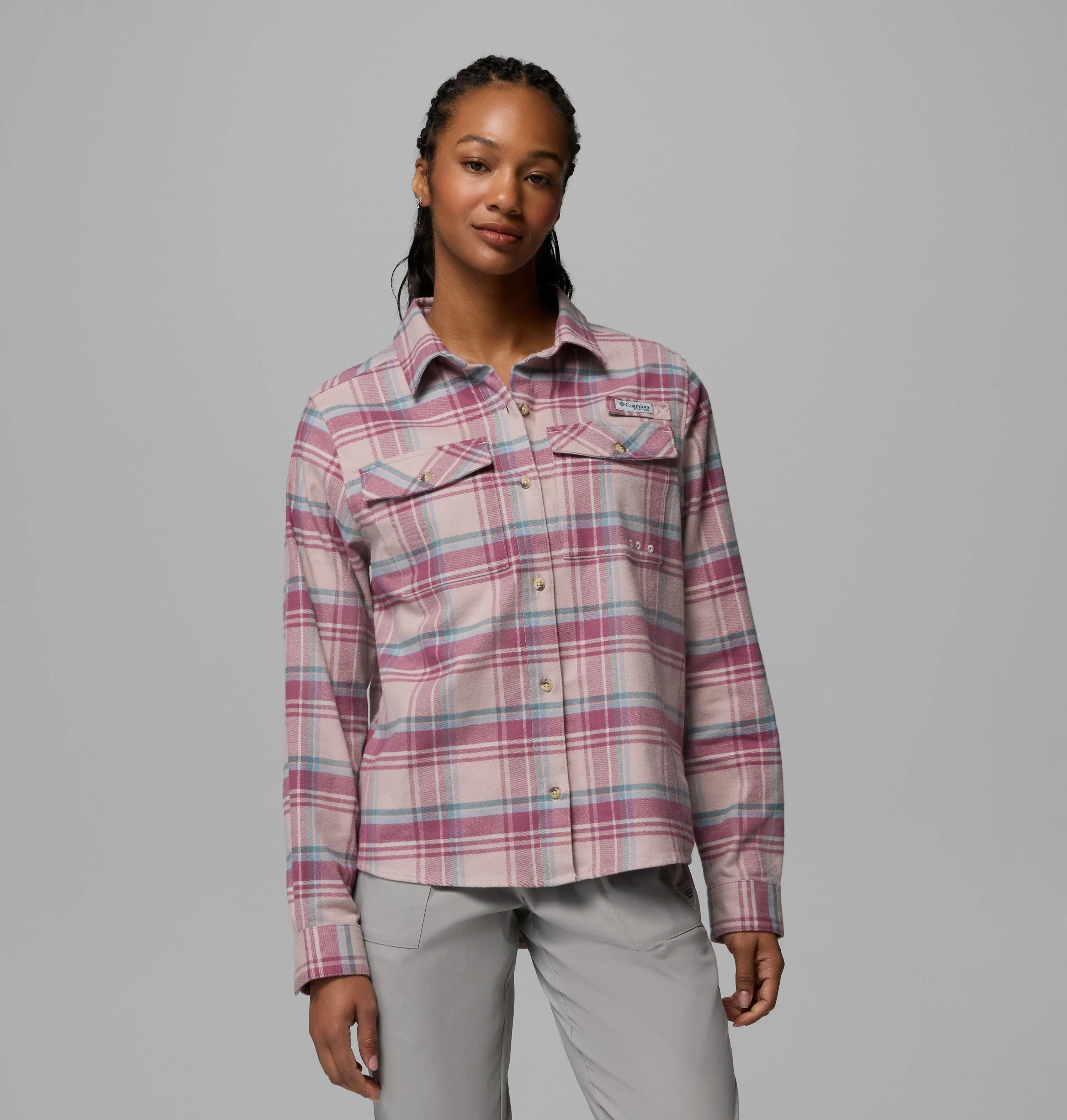 Women's PFG Topwater Tech Flannel - 1