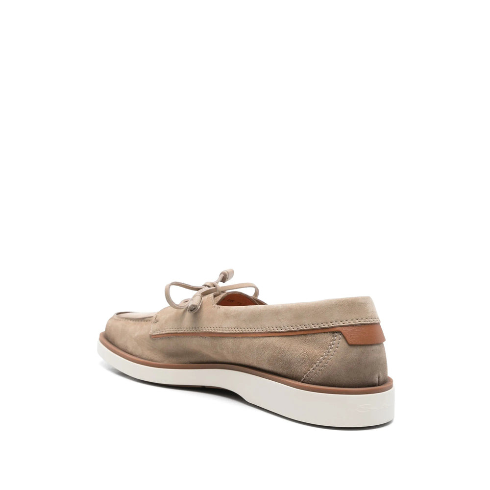 Santoni Neutrals Loafers Men - 2