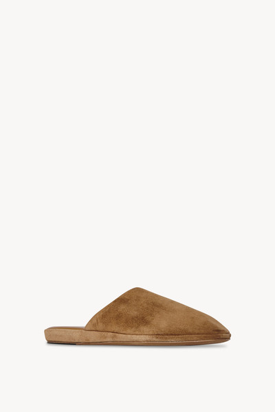 The Row Franco Slide in Suede outlook