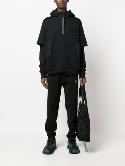 A-COLD-WALL* logo-patch fleece track pants outlook