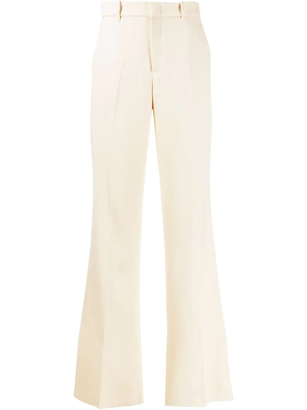 flared tailored trousers - 1