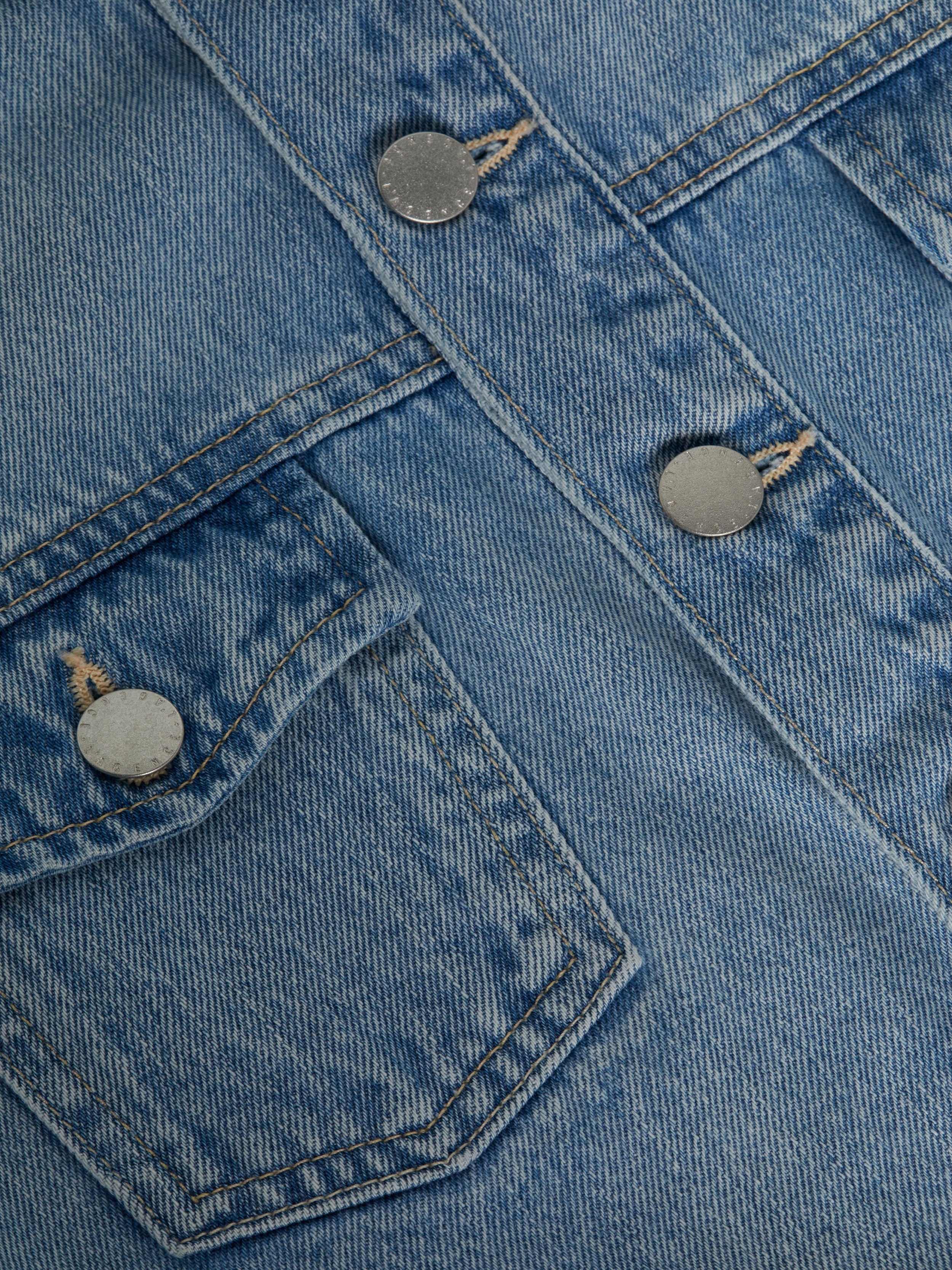 Koda Cropped Denim Jacket - 6