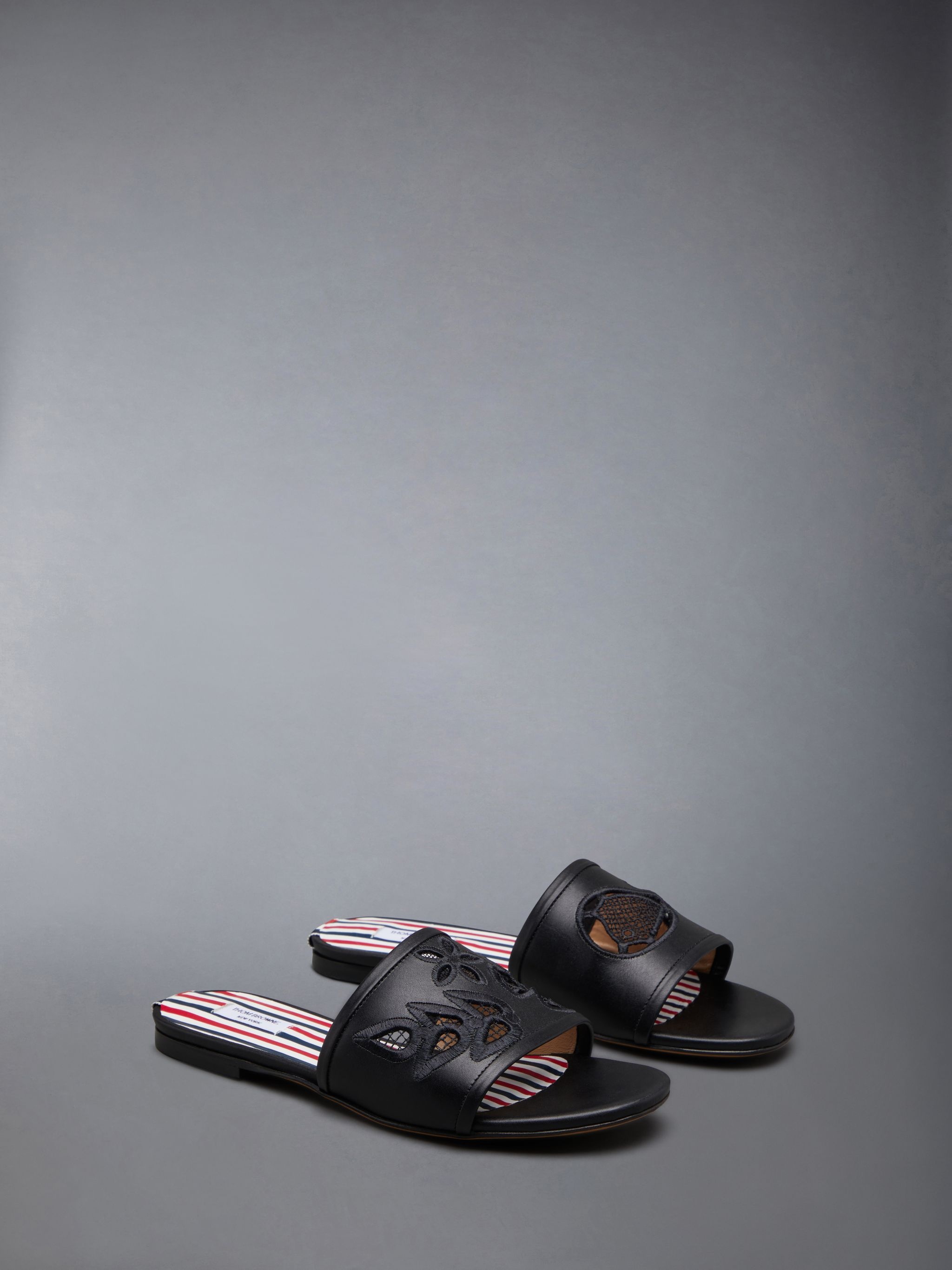 Icon Claquette leather slides - 2