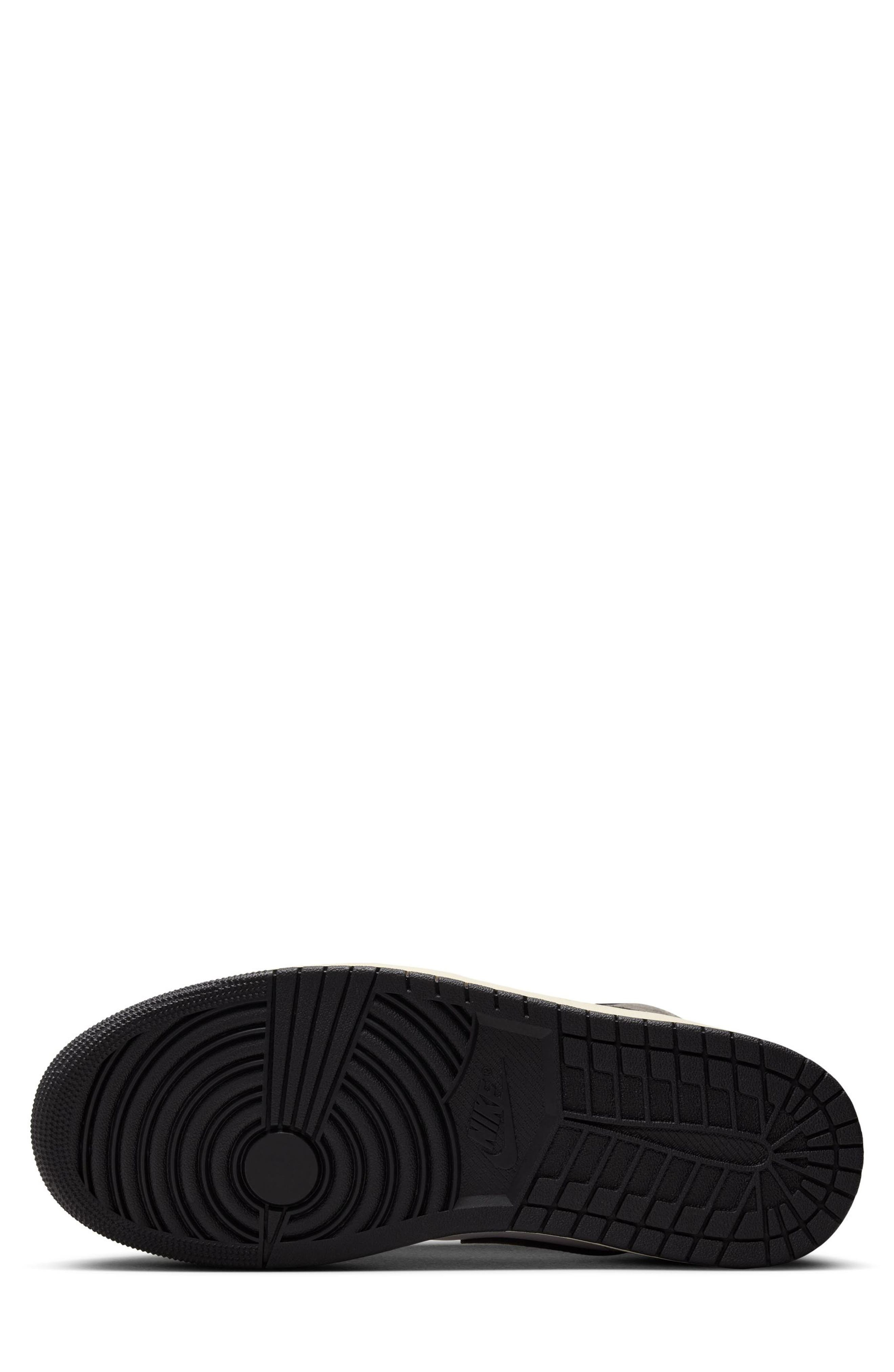 Air Jordan 1 Mid SE Sneaker in 100 White/oilgy at Nordstrom - 4