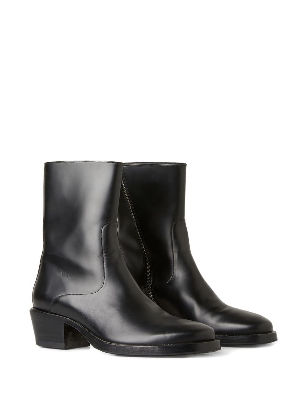 leather boots - 2