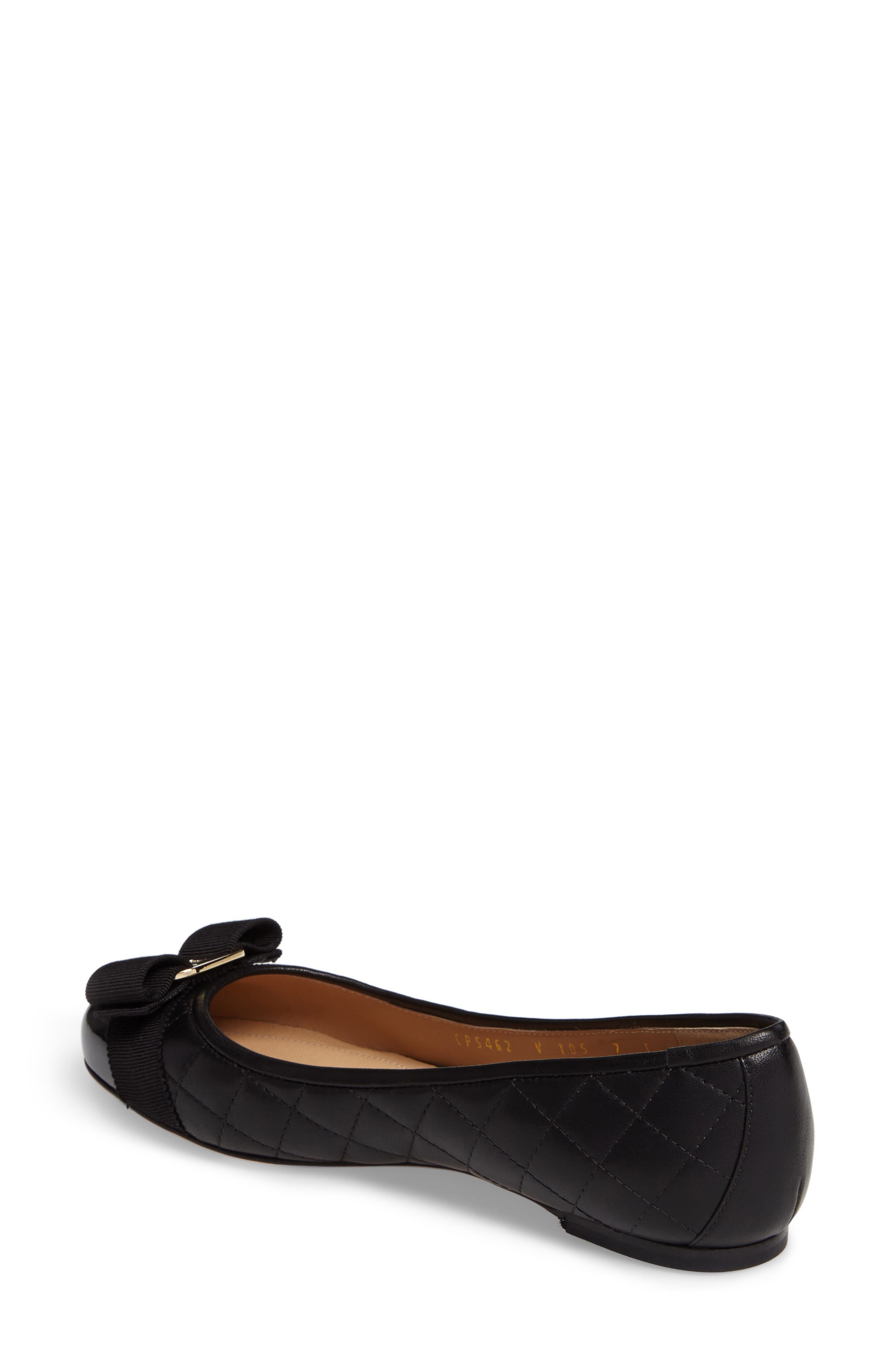 Salvatore Ferragamo Varina Q Quilted Flat - 2