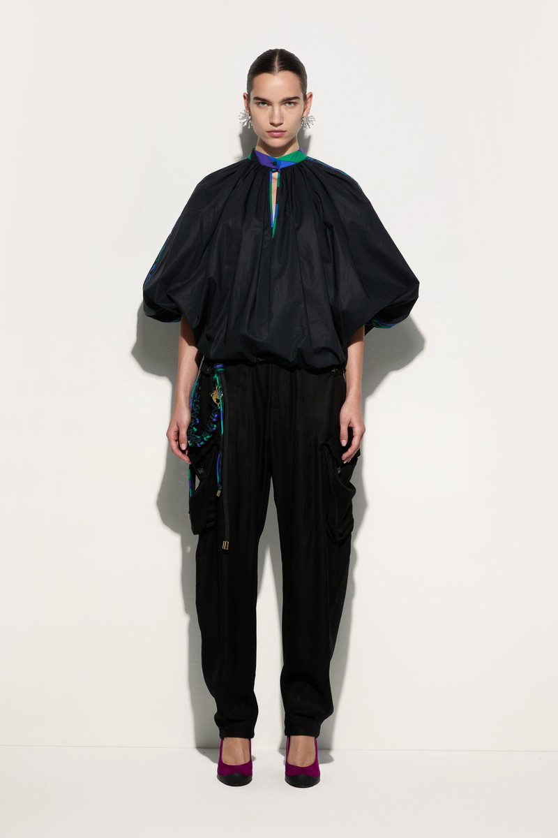 PUCCI VOLUMINOUS BLOUSE WITH PRINTED DETAILS outlook