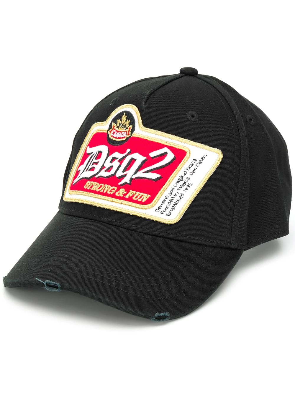 logo patch baseball cap - 1