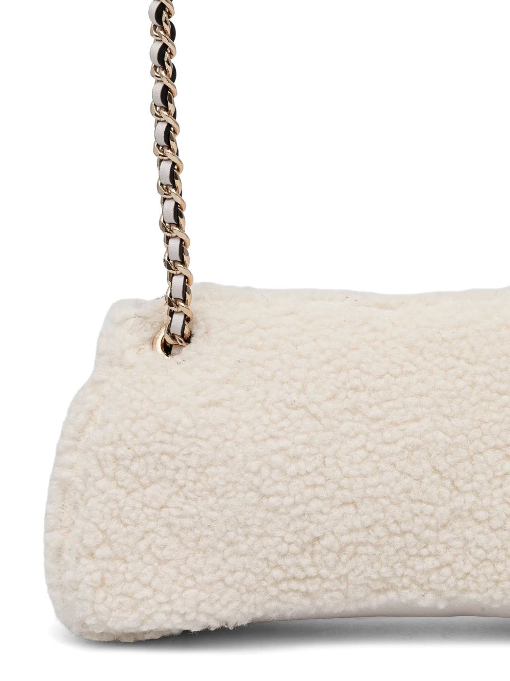 faux-fur shoulder bag - 3
