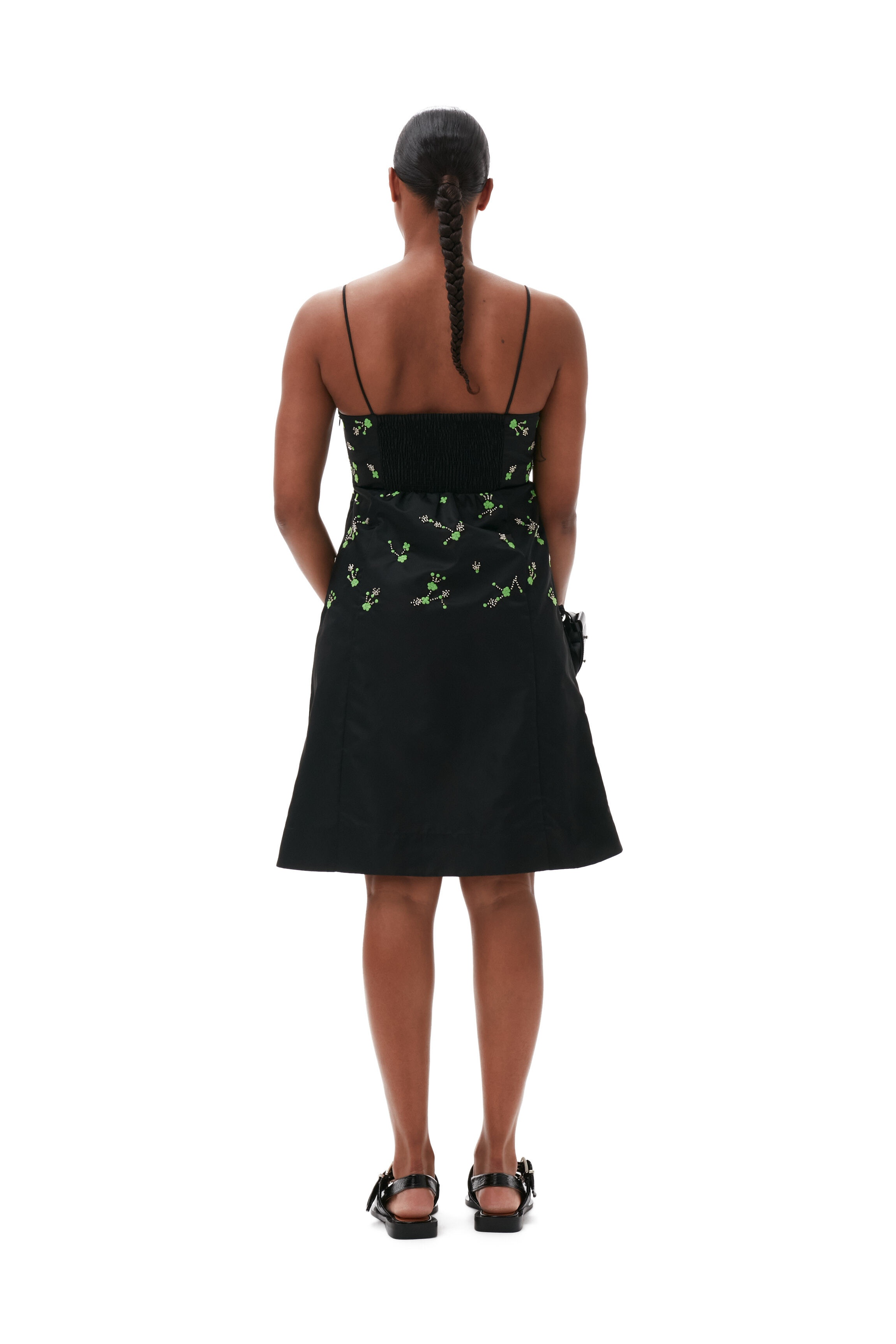 NYLON MINI DRESS - 4