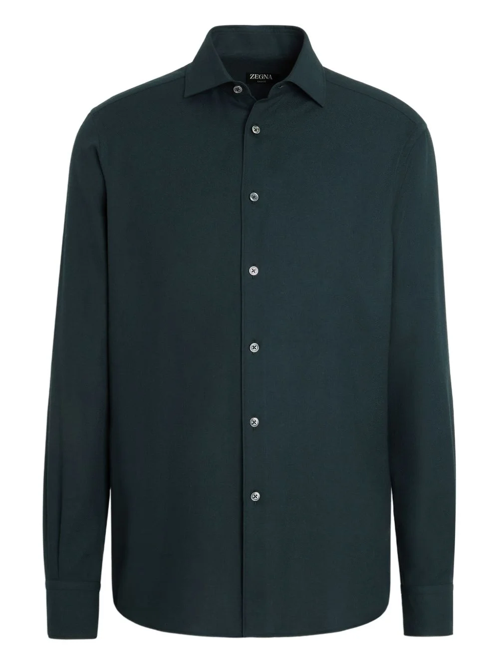 button-fastening shirt - 1