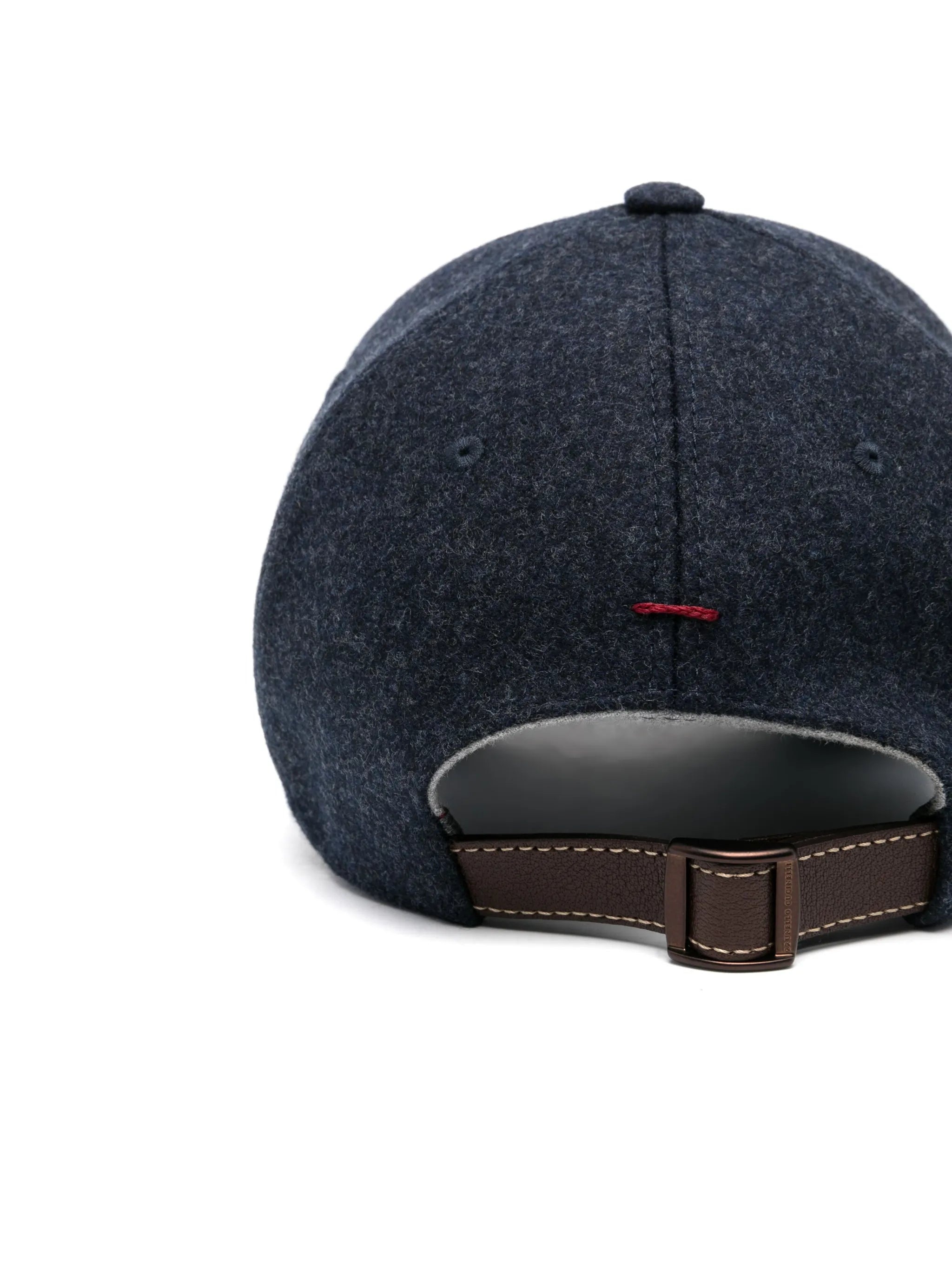 Brunello Cucinelli Embroidered-logo Wool Baseball Cap - 2