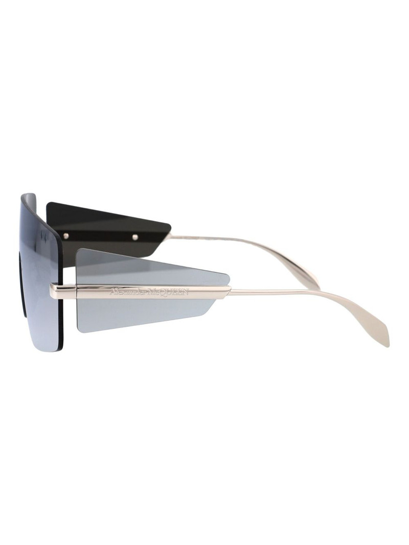 mirrored shield-frame sunglasses 3